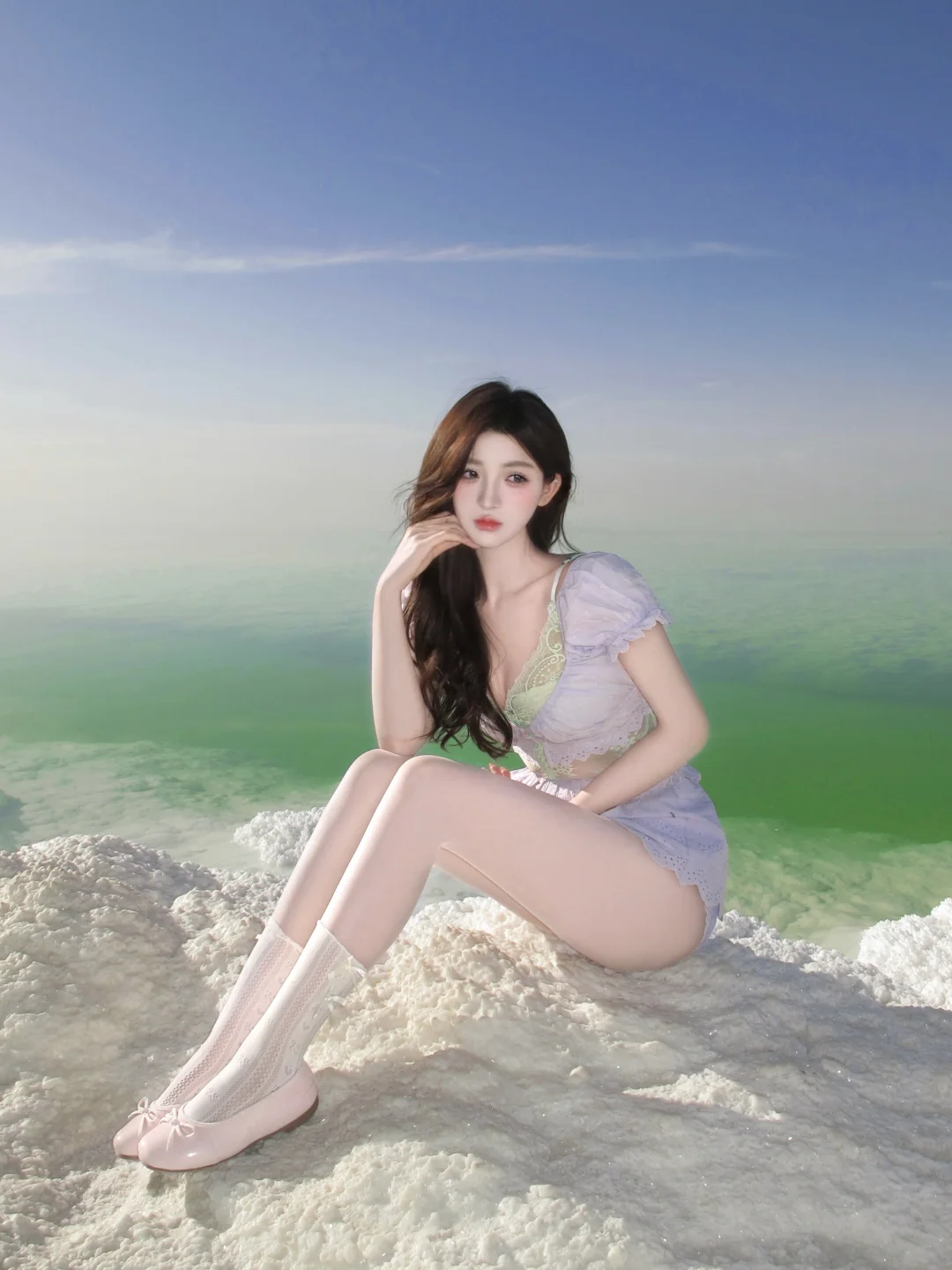 打翻了绿色系的调色盘🎨