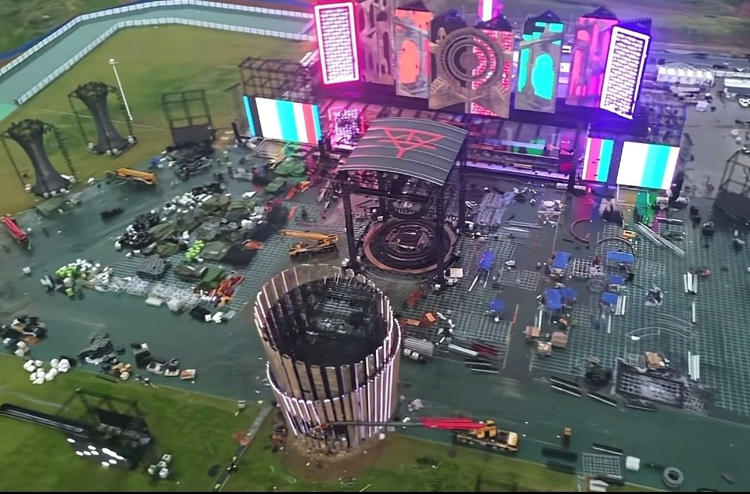 华晨宇乐园2.0舞台搭建进度，又是新的惊喜 ​