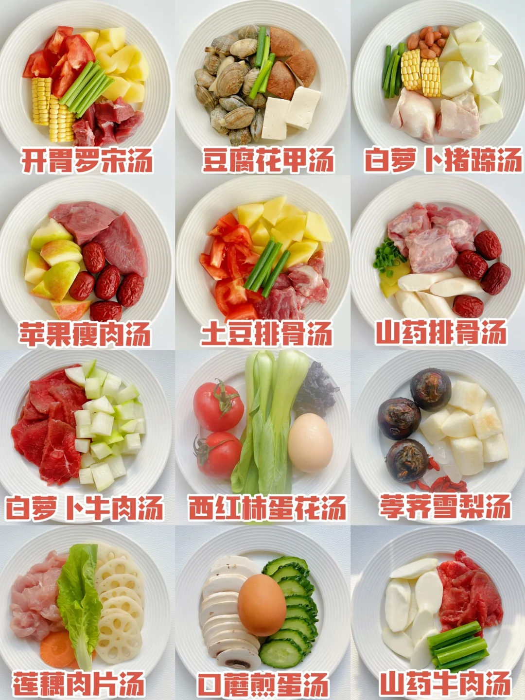 12款冬季营养炖汤不重样 | 暖心又暖胃