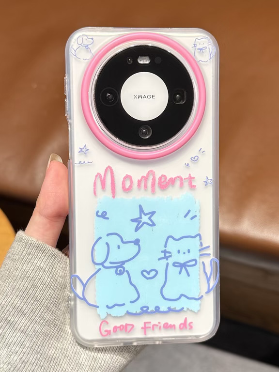 ⋆｡˚✎小狗🗯️猫咪✧˚₊配Mate80pro太可爱啦！！！