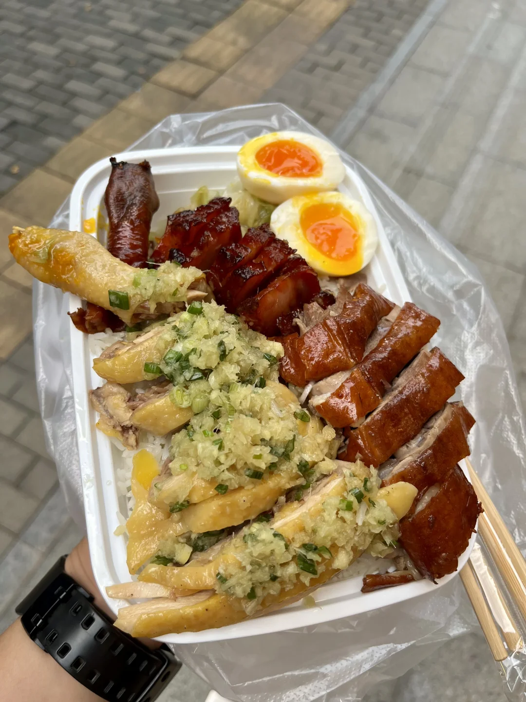 拜见番禺烧腊饭大王