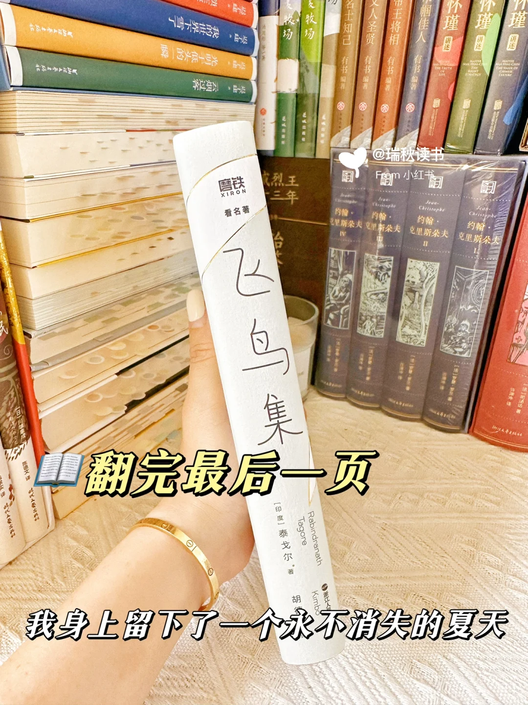 夏日读书✨crush了一本让灵魂慢下来的诗集