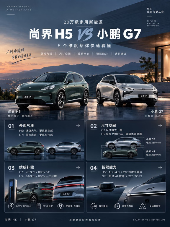 22万买东风风神奕炫VS小鹏G7，怎么选？