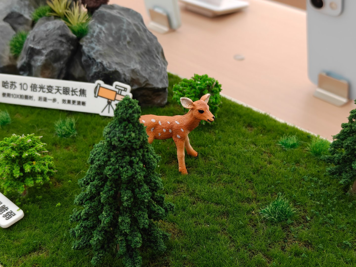 #oppo find x10# 色彩还原！挑战果子的色彩还原14pm#coloros17# 
ps，默认参数，对焦点鹿头。有一张是ace6t#一加ace6t#  ​