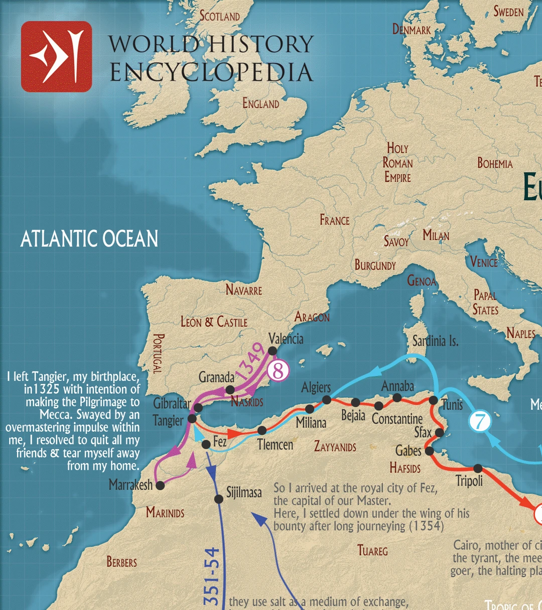 从丹吉尔到世界：伊本·白图泰的传奇旅程