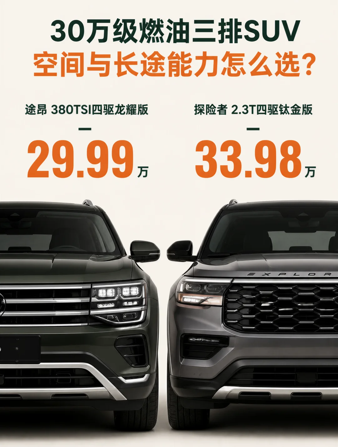 第三排坐人还是应急，四万差价买什么