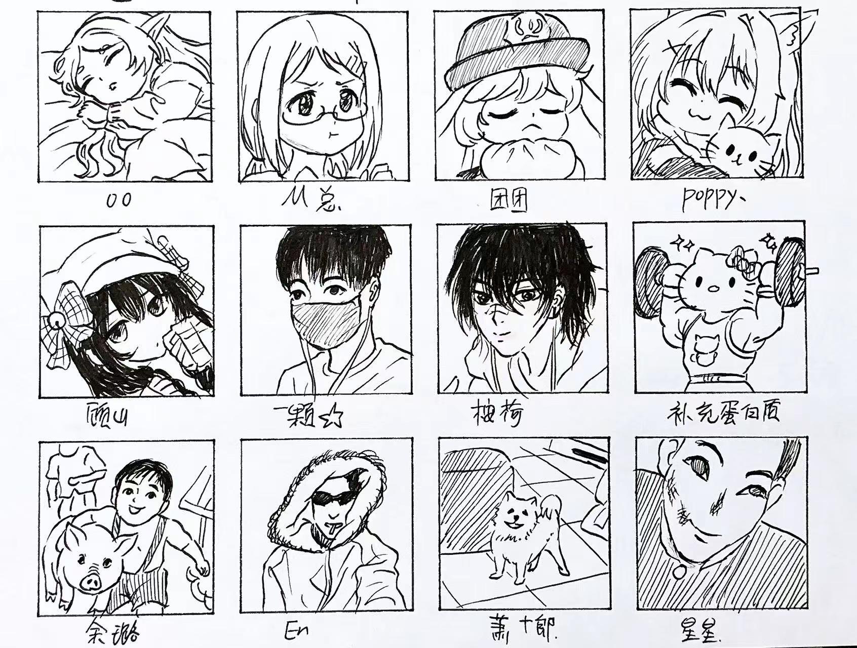 <p>灵魂画手 画画 画头像挑战 <!--{img:0}--><!--...