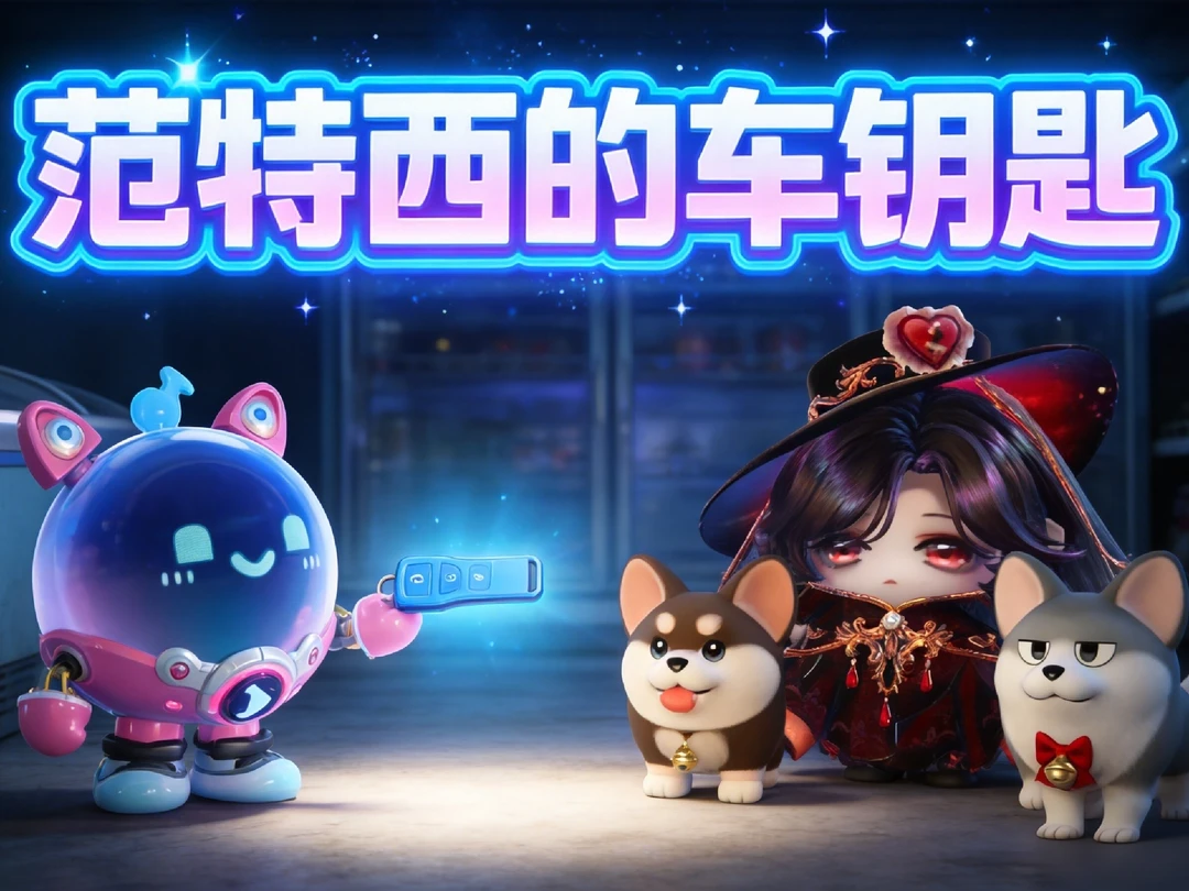 挑战点亮范特西的三轮车钥匙，我真的做到了
