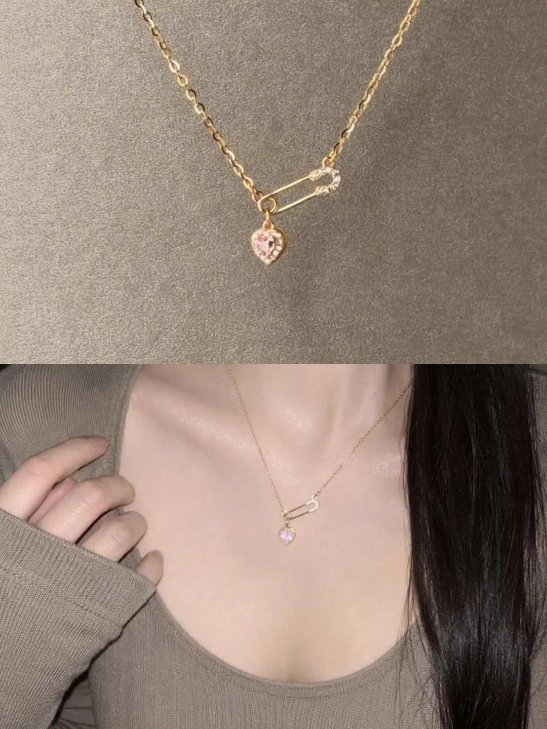 Vintage古着｜Diamant de l'Éternité项链｜永恒