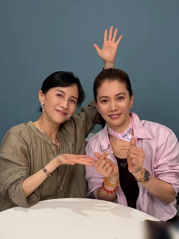 袁咏仪跟papi酱同框，评论区全在吵骨相。一个54岁，一个39岁，站一块儿愣是分不出谁更扛老。
papi酱是典型的皮相美人，年轻时灵气逼人，现在脸上一松，疲惫感全出来了。袁咏仪呢，颧骨下颌骨撑着，素颜上街拍戏，生图直接封神。
前阵子她街头拍《狩谎》，路人镜头里那个头身比，那个下颌线，评论区直接炸
