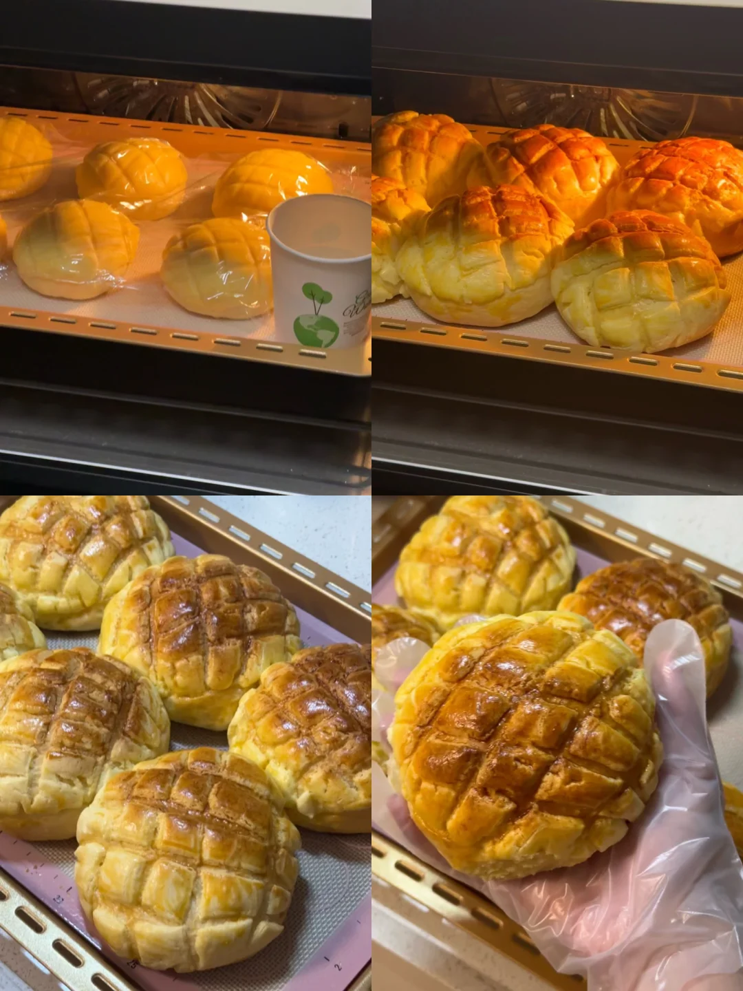 吃一百次都不会腻的港式酥皮菠萝包2.0