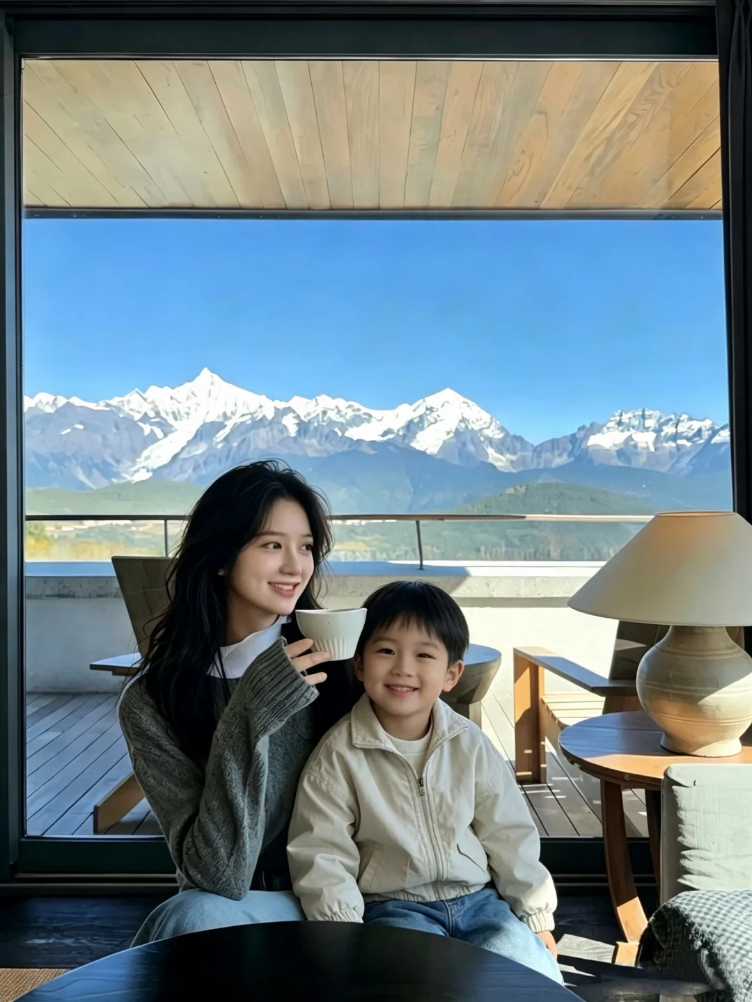 和老公去了香格里拉，住雪山酒店比瑞士震撼