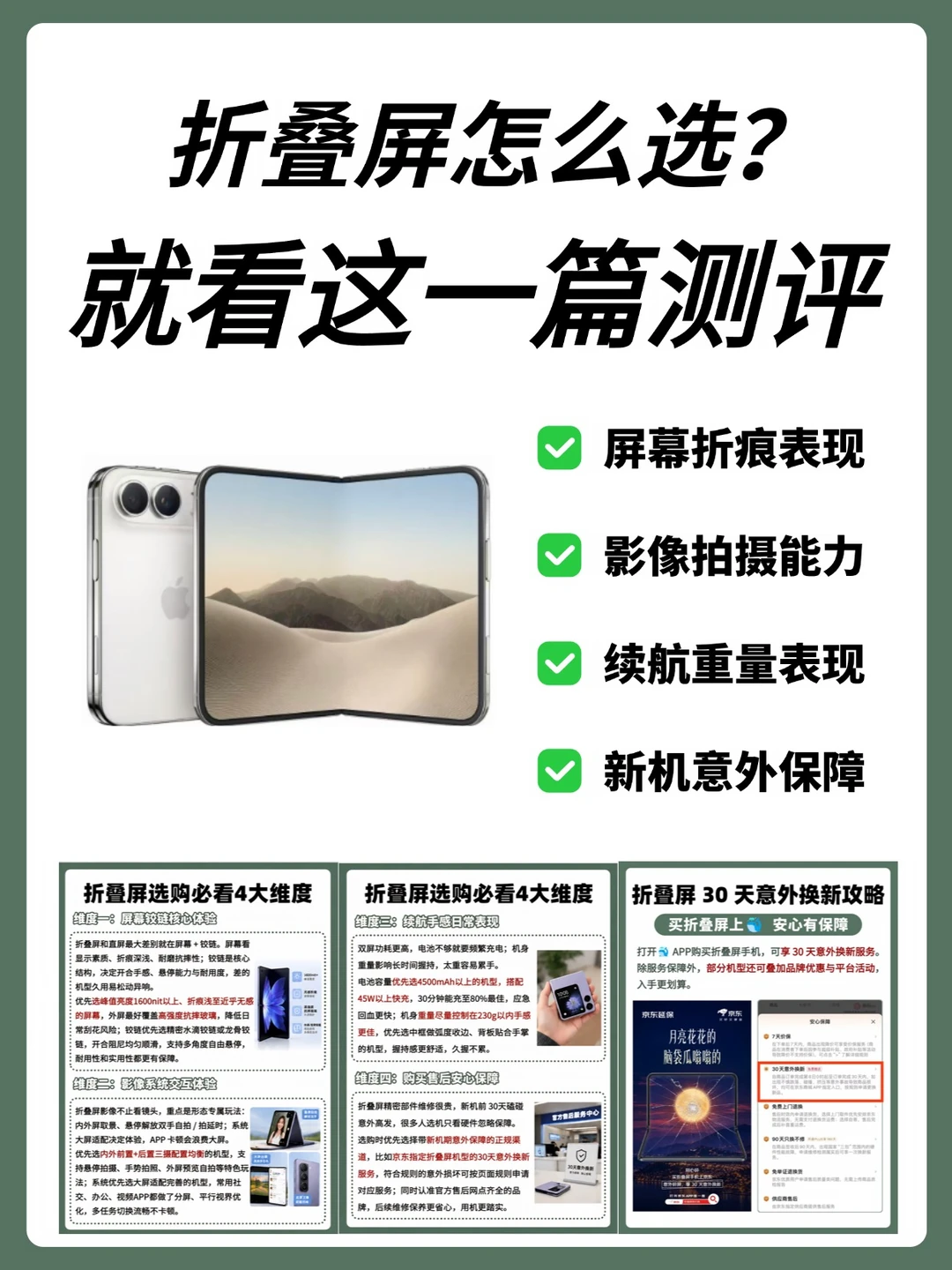 9 月折叠屏选购攻略｜除了参数，这点别漏
