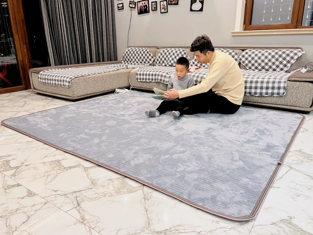 怕冷的南方姐妹看过来电热毯式地毯绝了