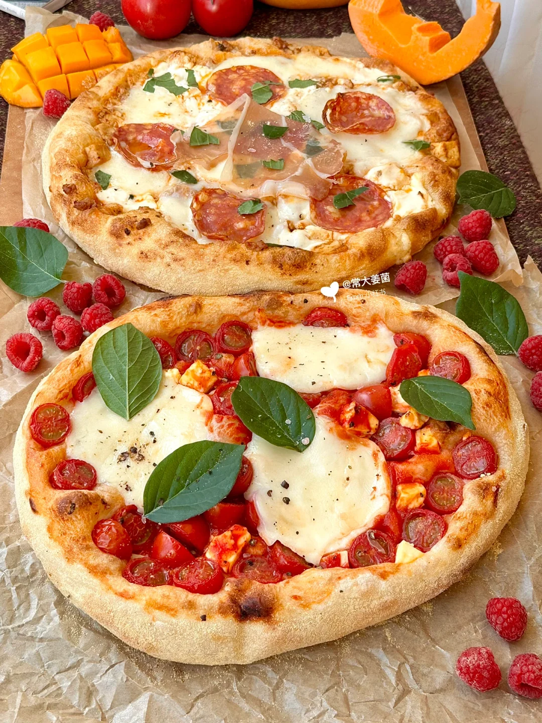 在家做披萨🍕免揉免酵种🧀麻婆豆腐味绝了！！