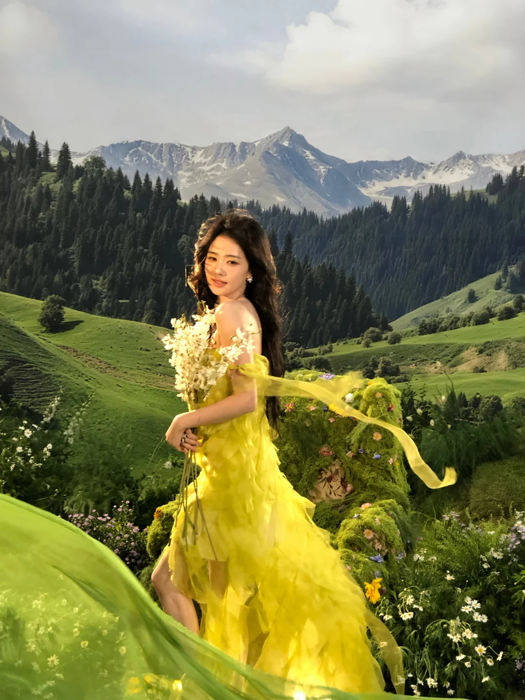都来感受live图的生命力✨🦌穿的太美了
