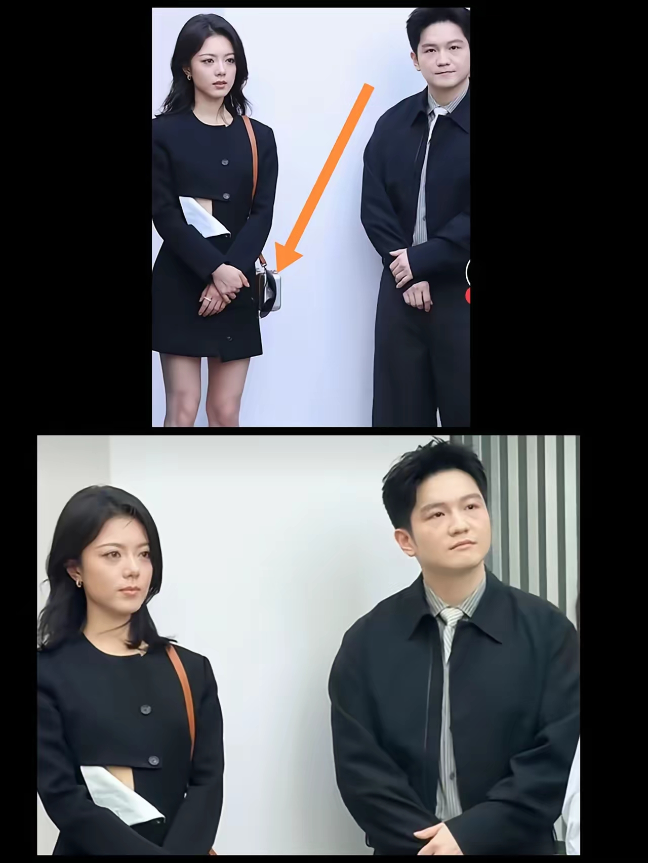 两个i人站一块，
谁也不敢先开口，
​赵今麦：我浑身都在写着我很尴尬；樊振东：我见过大场面，但是我也不知道该干嘛，

​这是什么跨次元高端局，运动员和演员凑一块，尬得很真实，比硬凹熟络好看多了，
​赵今麦双手交叉，眼神到处飘，典型社恐人参加不熟的局，我本人写照。

赵今麦那个“浑身写着尴尬”的状态，