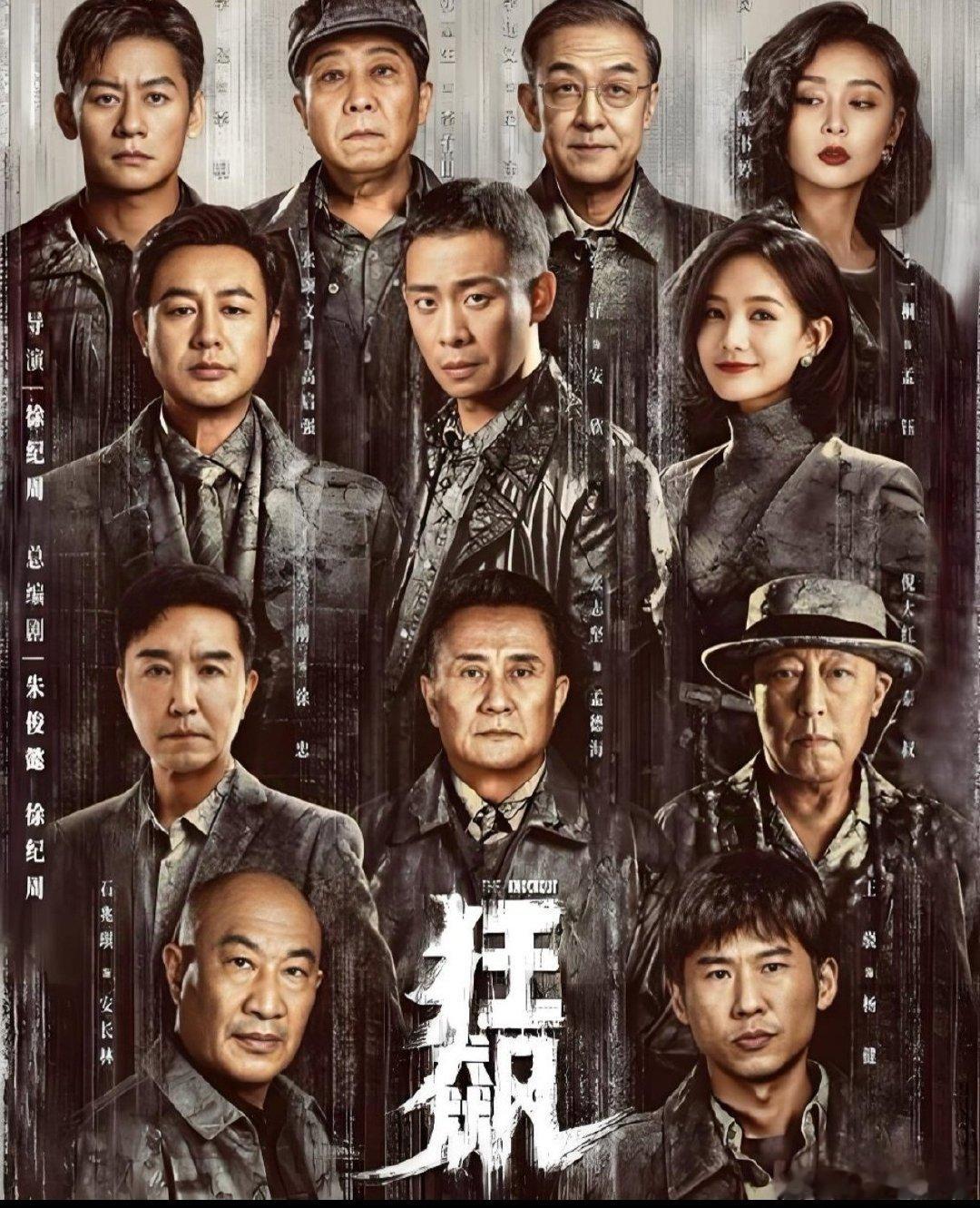 电视剧 狂飙  张译  张颂文 李一桐 张志坚  吴刚  倪大红 韩童生  李建义   石兆琪 李健  高叶  王骁
该剧由众多真实案件与民生问题改编，以扫黑除恶常态化为时代背景，讲述了以刑警安欣为代表的政法队伍与以高启强为代表的黑恶势力长达21年的正邪较量。 ​