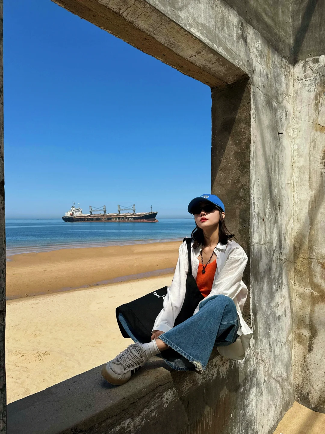 为了这扇窗❗️专门来了趟威海🌊