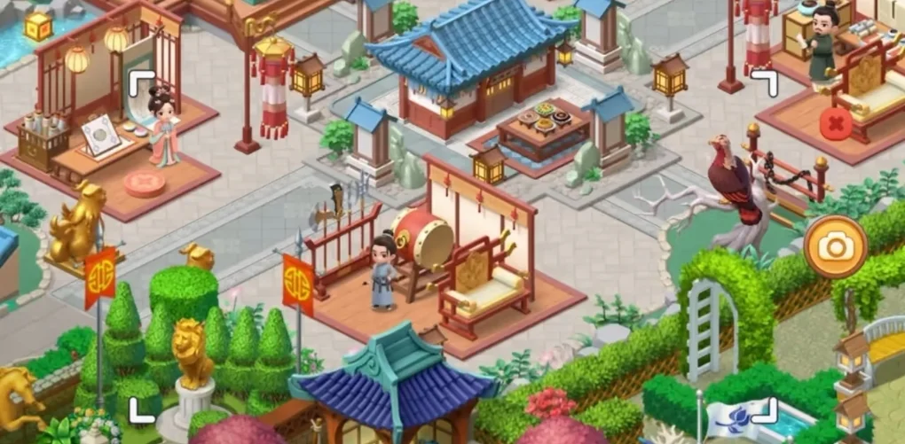 弄的真的很不错哎#梦幻花园 #梦幻花园唐朝诡事录联动 #梦幻花园唐风古院继承人