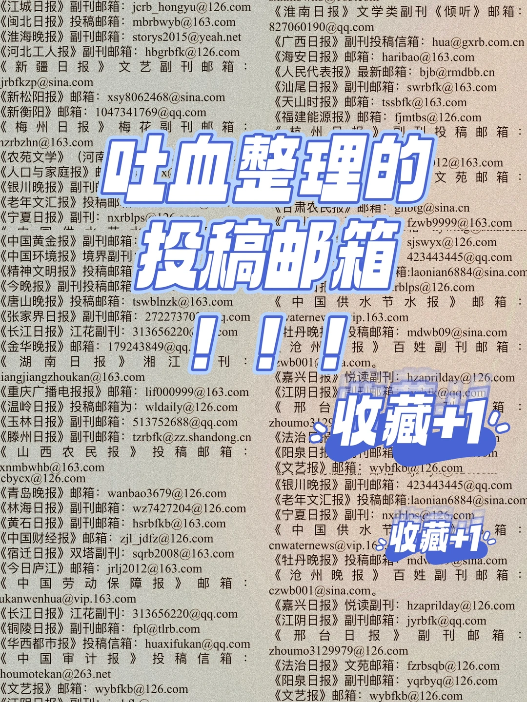 全是干货！新手投稿必看！