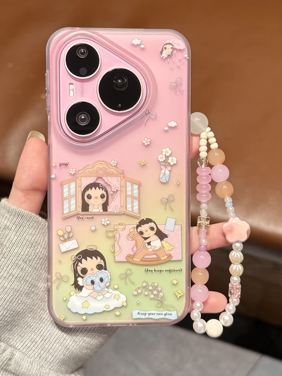 哇‼小玉💖配Pura90pro粉芭乐🌸真的好绝！！！