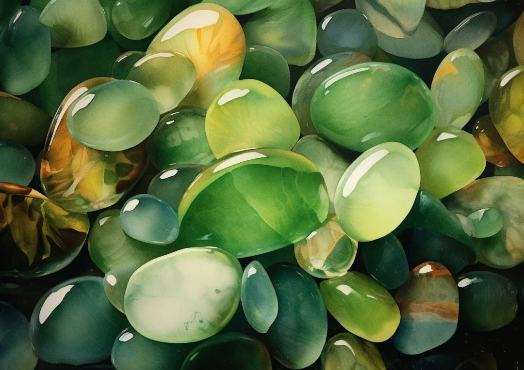 AI水彩 石头(3/3)