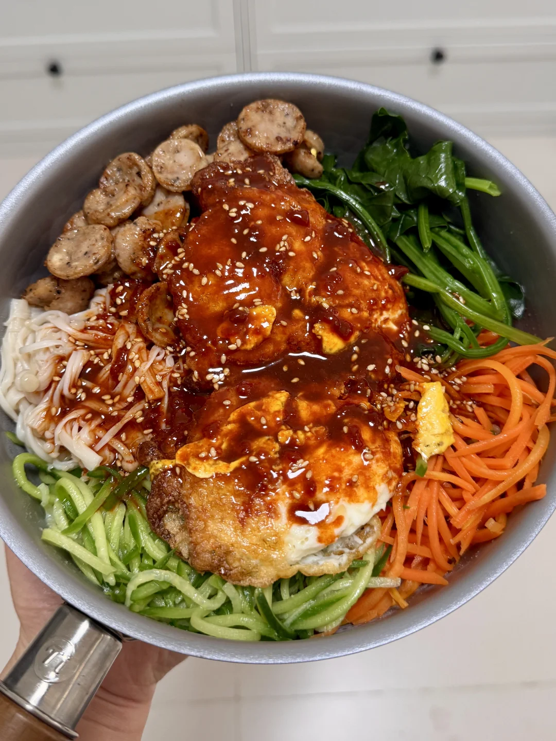 香到舔碗的韩式拌饭！10分钟搞定快手晚餐