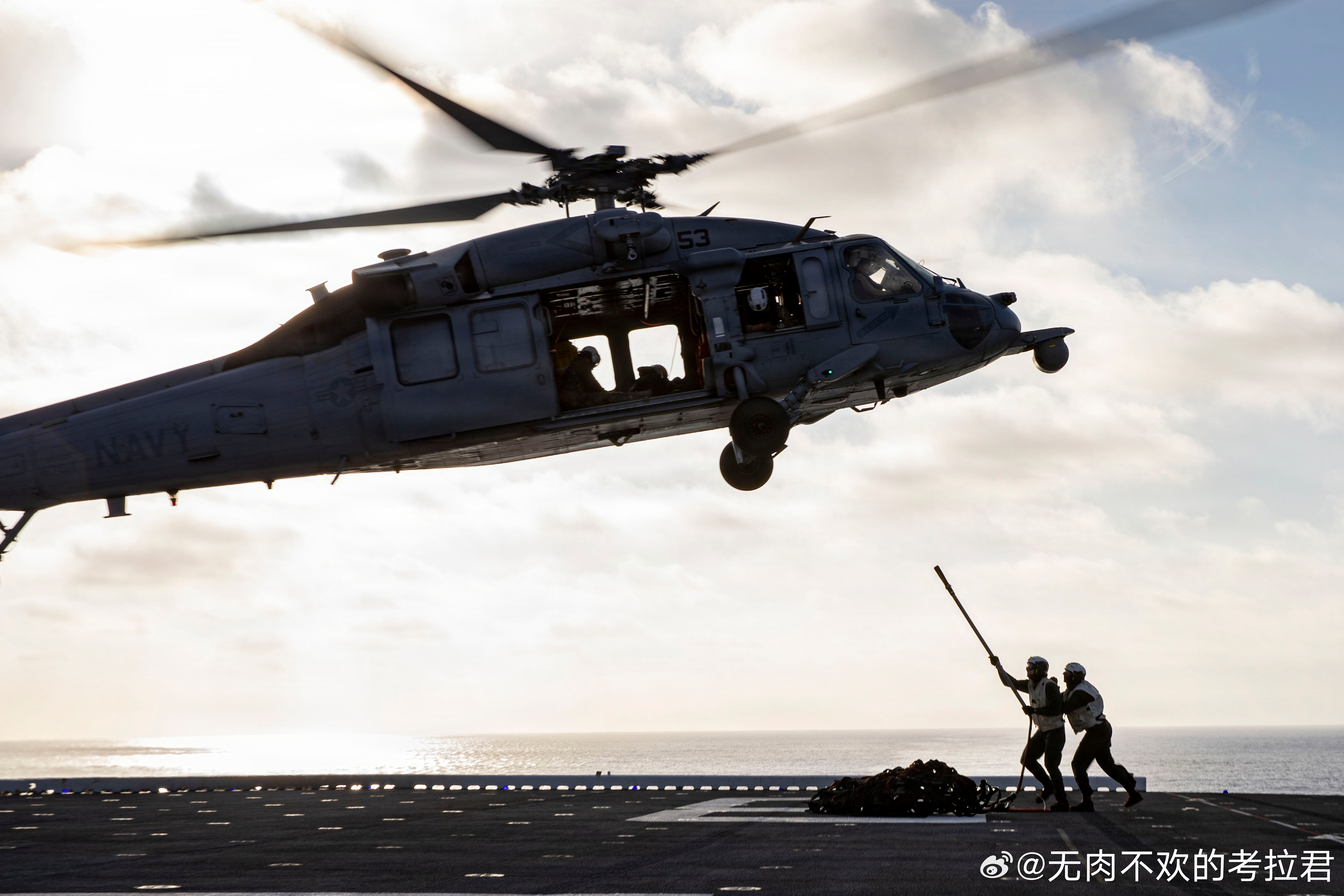 USS Makin Island (LHD 8)在第3舰队行动区 ​