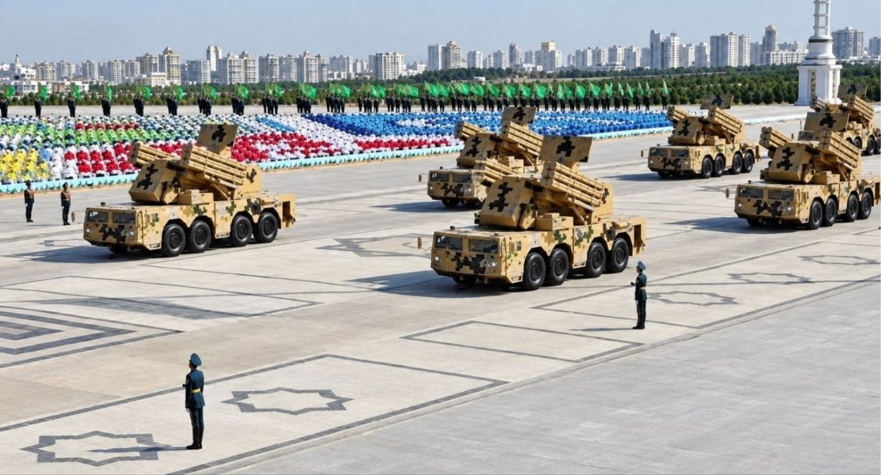 中国FK-2000防空系统海外开花：8套亮相土库曼斯坦国庆阅兵 [并不简单]

老中的中高端武器装备正在世界上遍地开花 [鼓掌]

图源网络

#烽火问鼎计划# ​