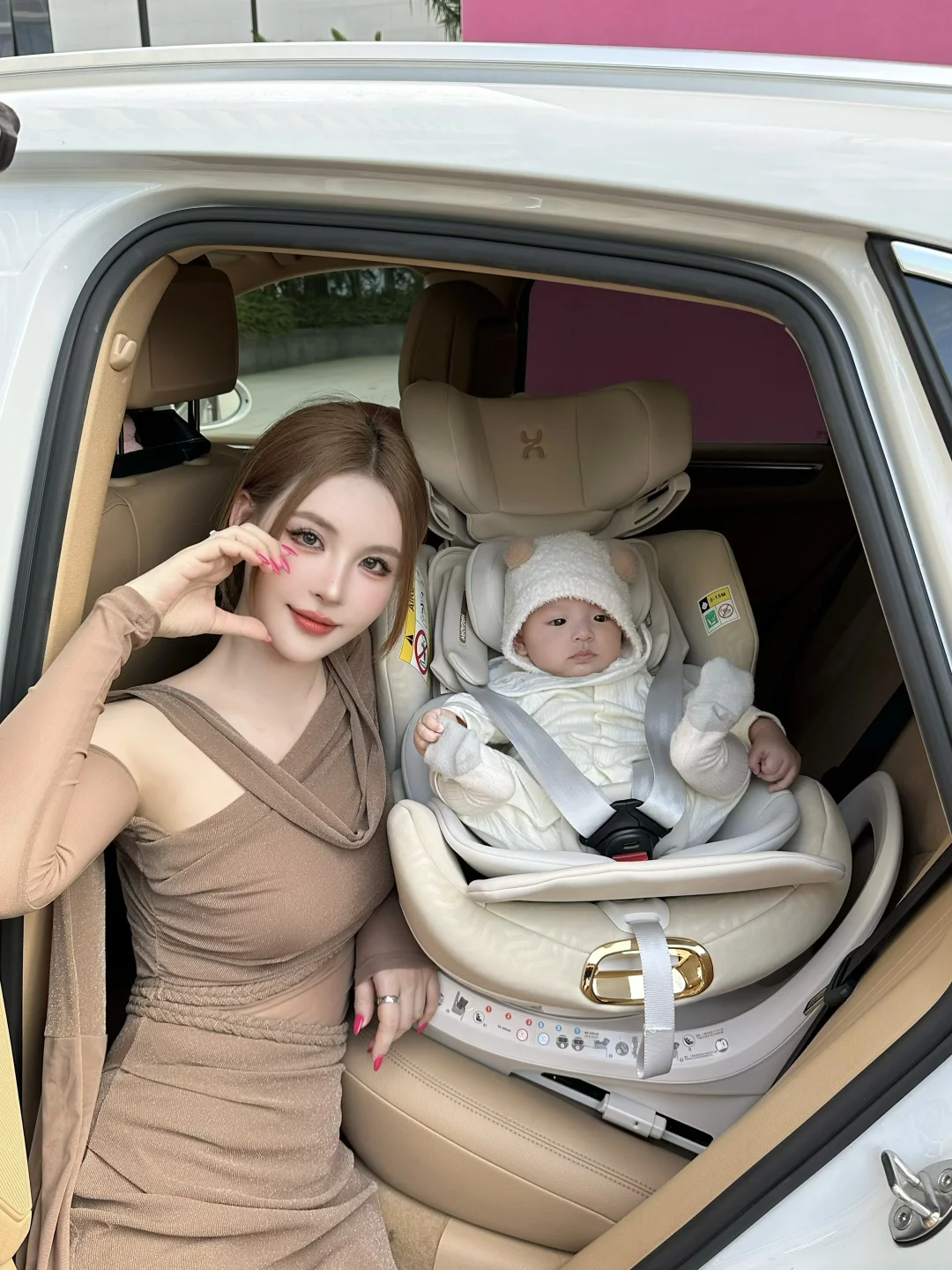 4月龄宝宝安全座椅真实体验分享❗️❗️❗️