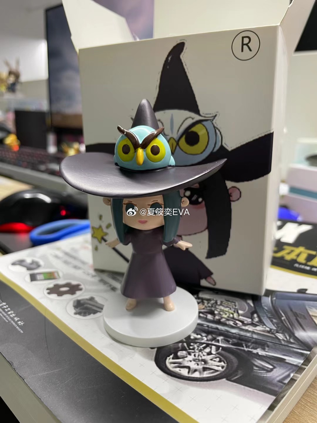 2020.8.5-2020.12.6  首批次伊娃小魔女原型正版玩具手...