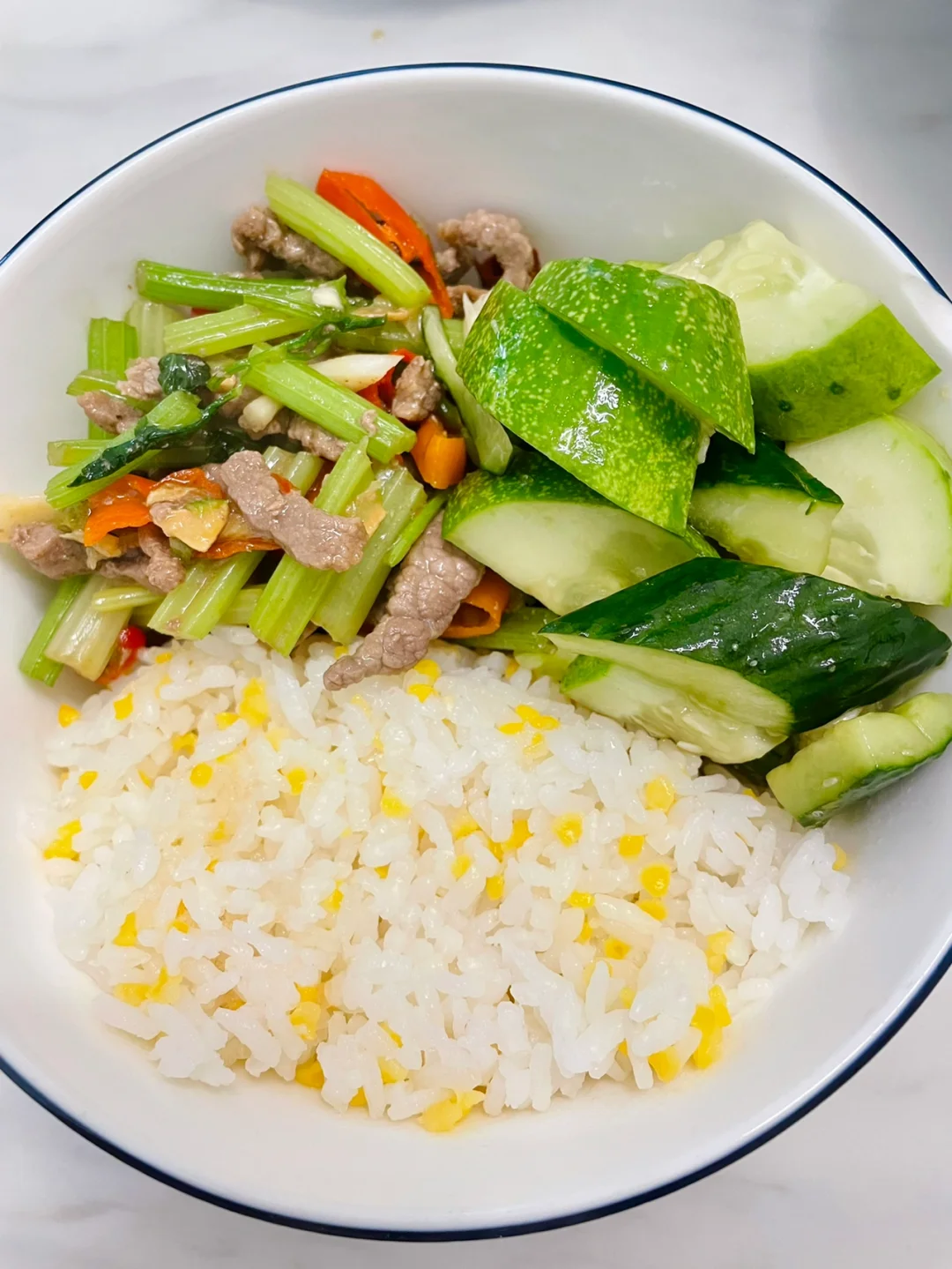 减脂午餐🥣小炒黄牛肉9.1