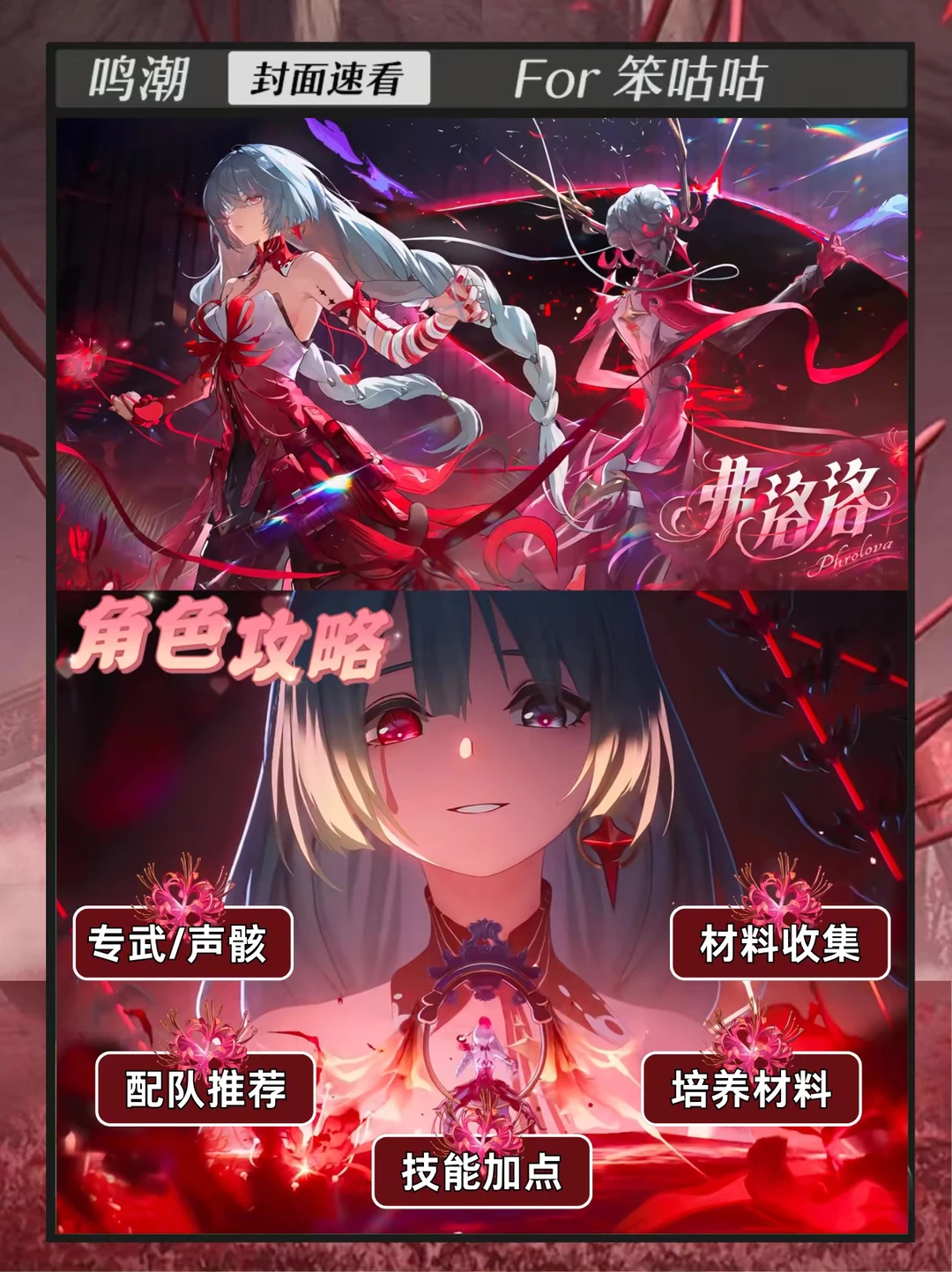 鸣潮｜2.5版本弗洛洛角色攻略