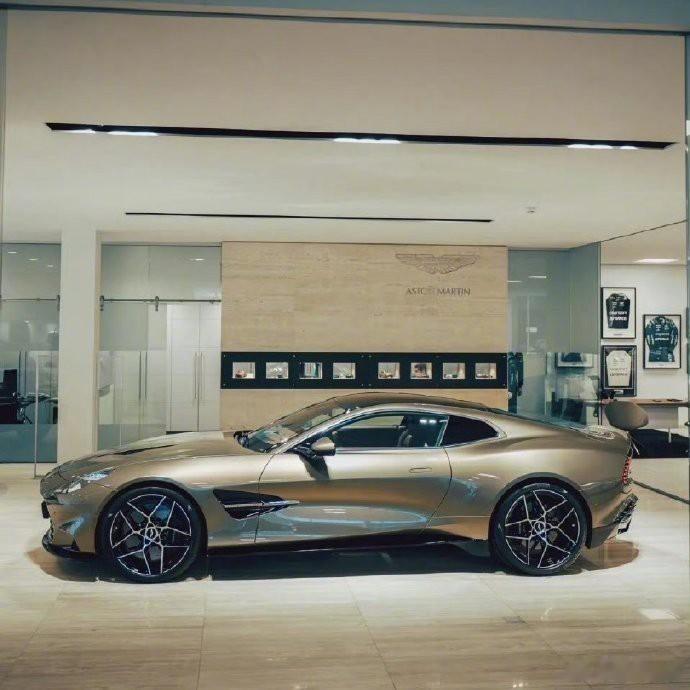 迎接新年，让Aston Martin Vanquish的狂暴光辉照亮您的每一步。这不仅仅是一辆车，它是对美好生存的承诺，是对将来无穷可能的等待。选择Vanquish，选择金色光辉的新年，让我们一起发发发，开启出色不凡的一年！ ​​​