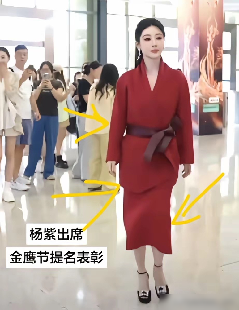 金鹰奖这届视后名单，直接把流量花旦和戏骨全塞一个笼子里了。
杨紫穿红大衣出席表彰，网上吵翻了天，说她撑不起来。可转头一看，《生命树》狂揽七项提名，金鹰史上头一回全提大满贯。她演的白菊，巡山女警，海拔4800米无人区实景拍了188天。
就凭这个，她已经有白玉兰在手，这回就是冲着一角双冠去的。
再