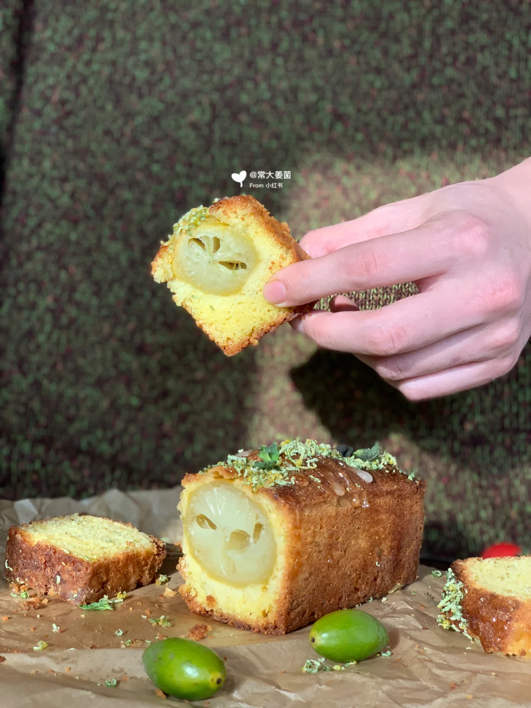 如沐春风🌿|可甜可咸✔️柠檬海盐磅蛋糕🍋