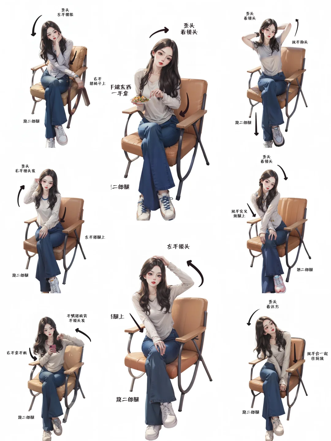 探店约会坐姿拍照姿势📷别错过啦～