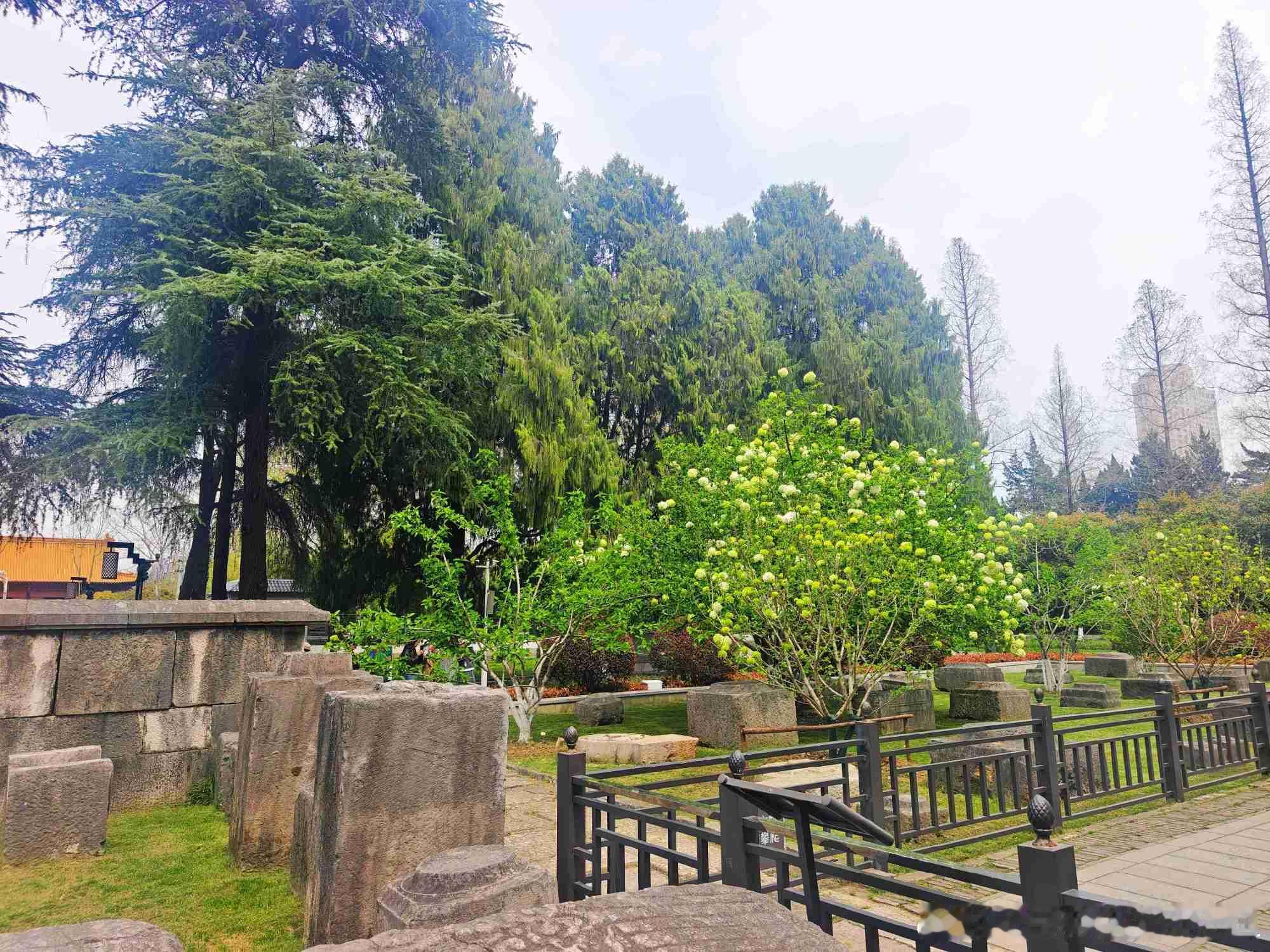 南京奉天门遗址石刻园：穿越六百年的时光回响  在南京城东的中山东路南侧...