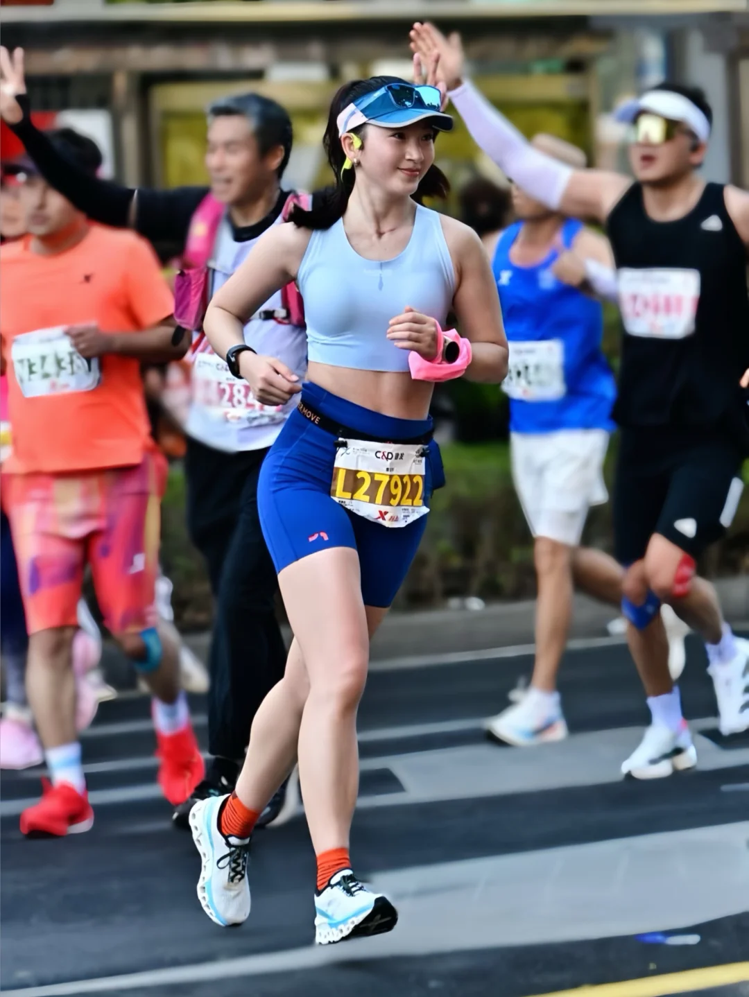 厦马最后30KM腿迈不动，但上坡一步没走