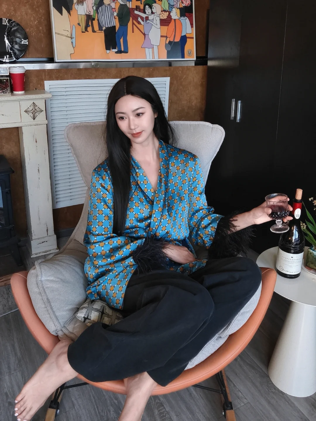 宅家松弛感穿搭✨微醺时刻太绝了