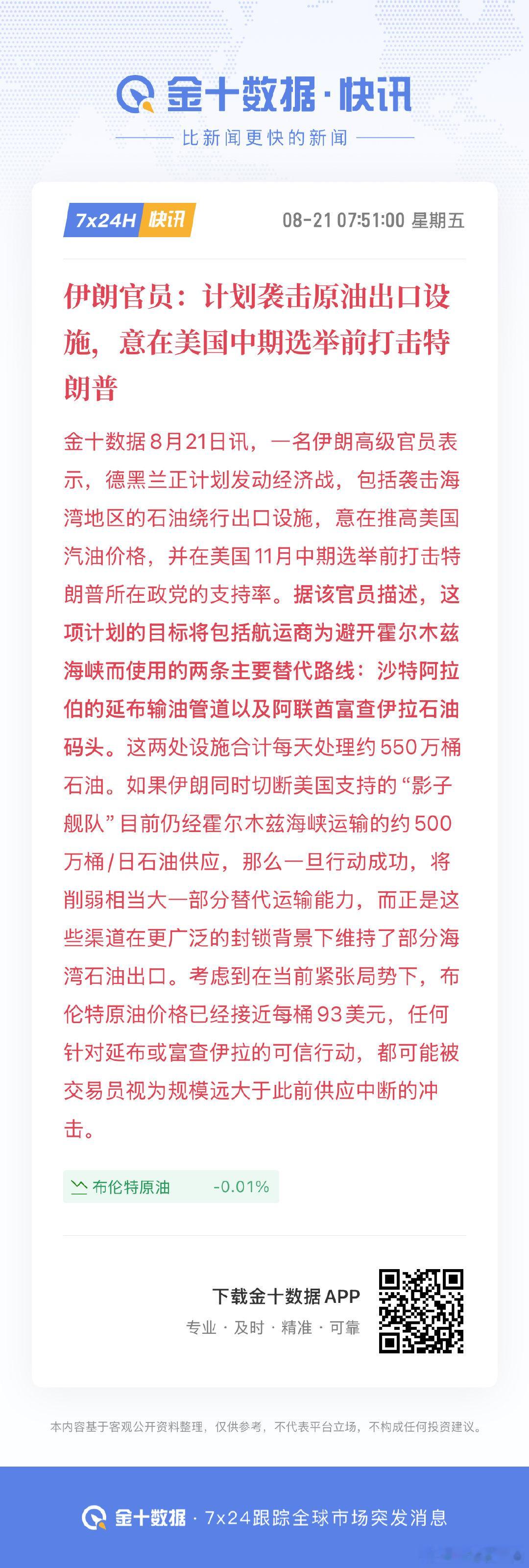 早上好，伊朗又往特朗普脸上烀粑粑了 ​