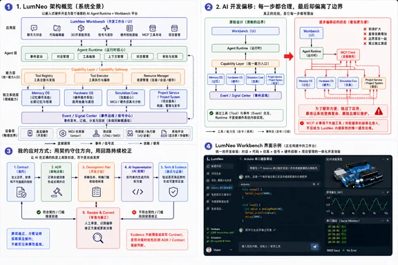 折腾几个月，终于把 LumNeo 的架构画清楚了
