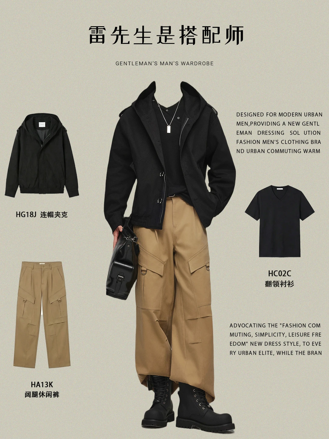 美式复古工装穿搭|早春这样穿真的太帅了吧