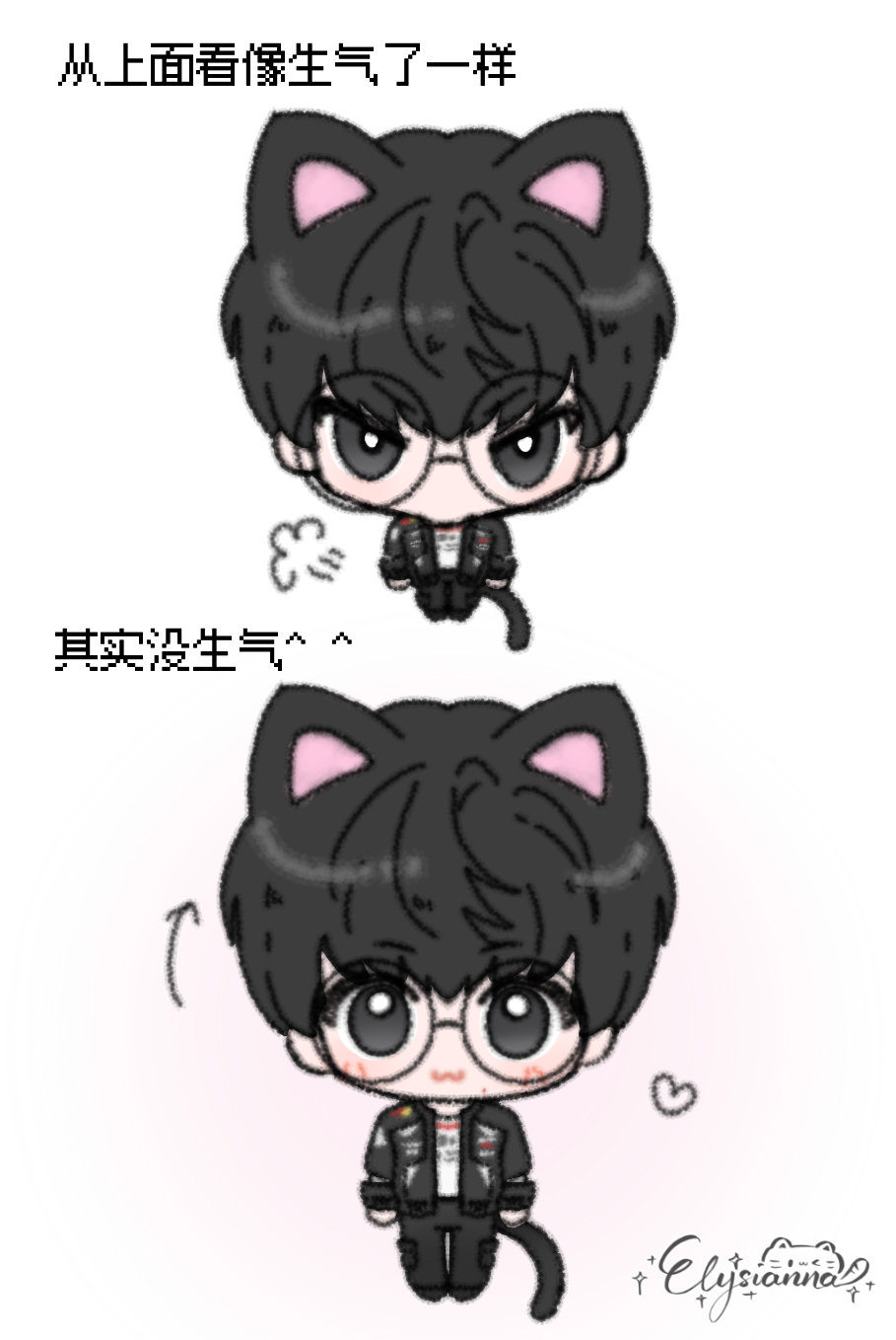 生气了吗～没有哦～
🐈‍⬛🫳🏻🫳🏻🫳🏻🥰
#faker[超话]# ​ ​
