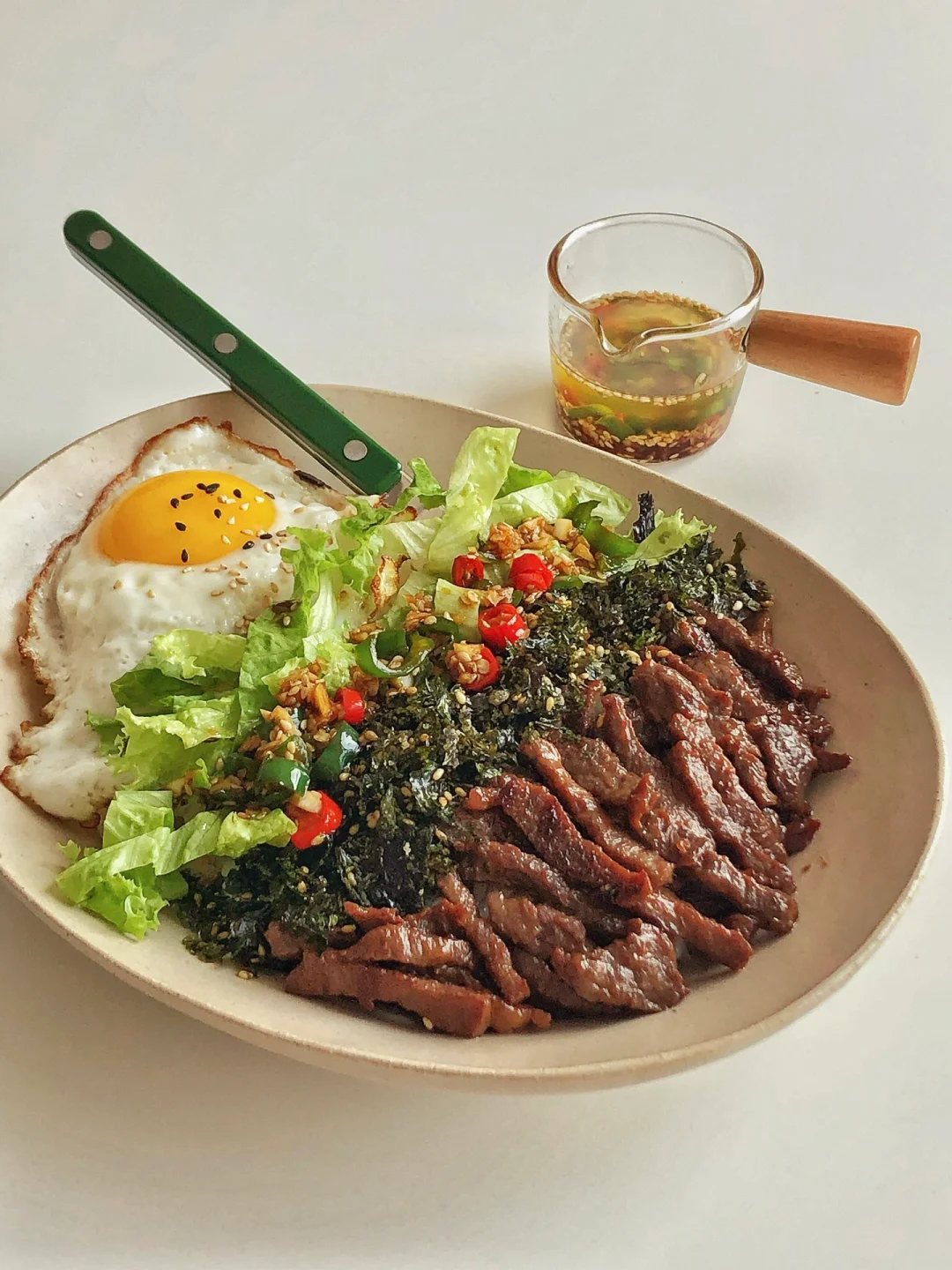 𓎩🥬生菜牛肉拌饭·又get一个好吃的拌饭