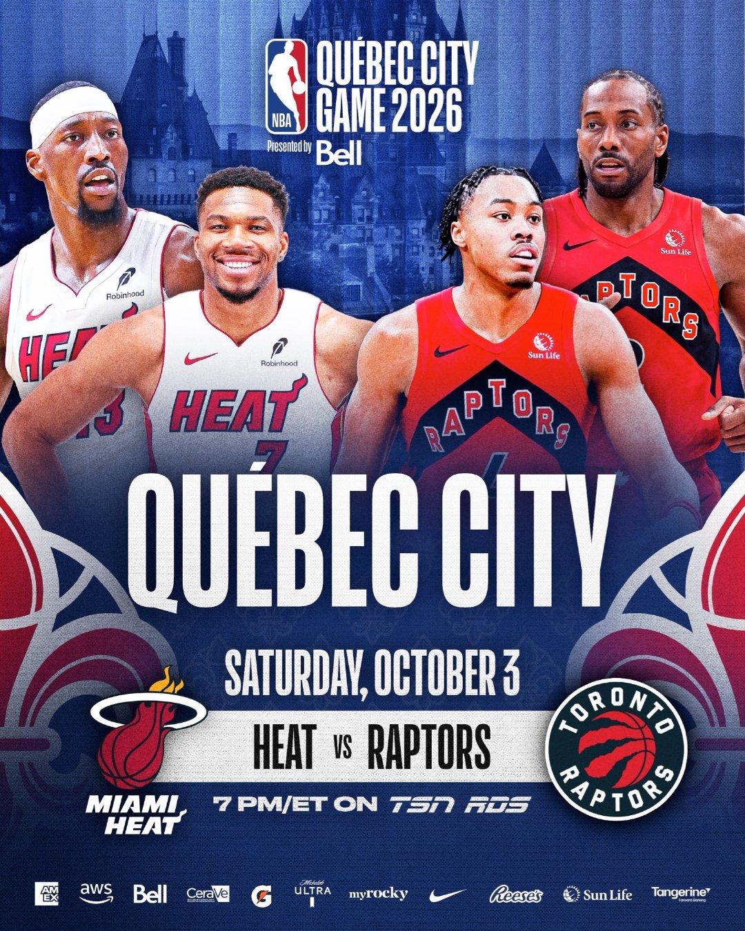 哇！NBA回归！第一场！热火vs猛龙！ ​