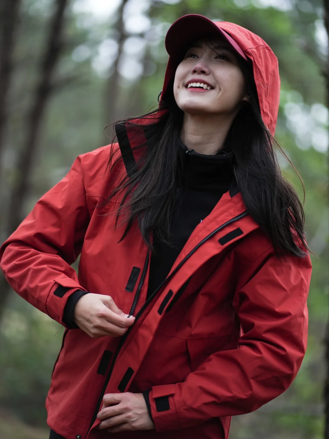 在山野里的我拥有最好的气色