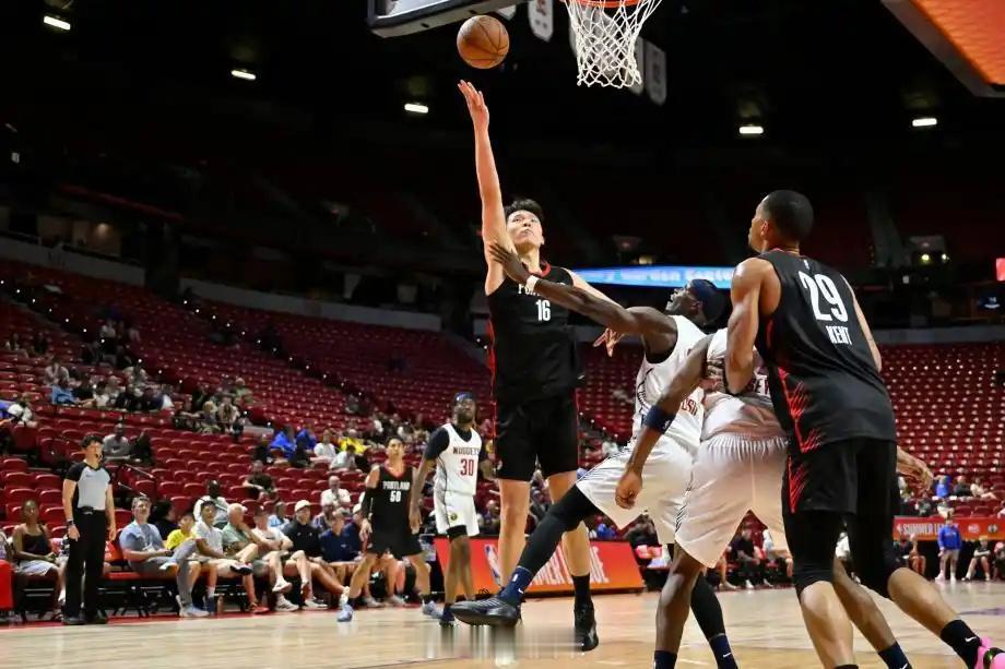 夏联杨瀚森13+5+4帽！开拓者逆转掘金！🏀🔥家人们谁懂啊！今天的...