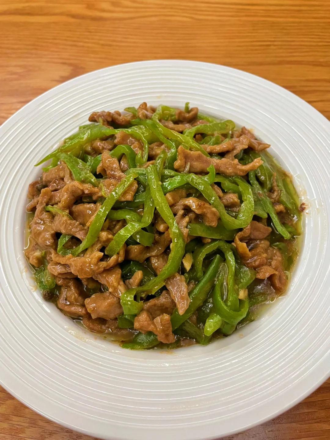 超级低卡的青椒牛肉丝，健康又下饭🤤